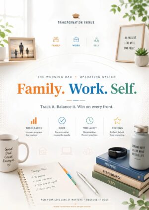 The Working Dad Operating System — Family. Work. Self.