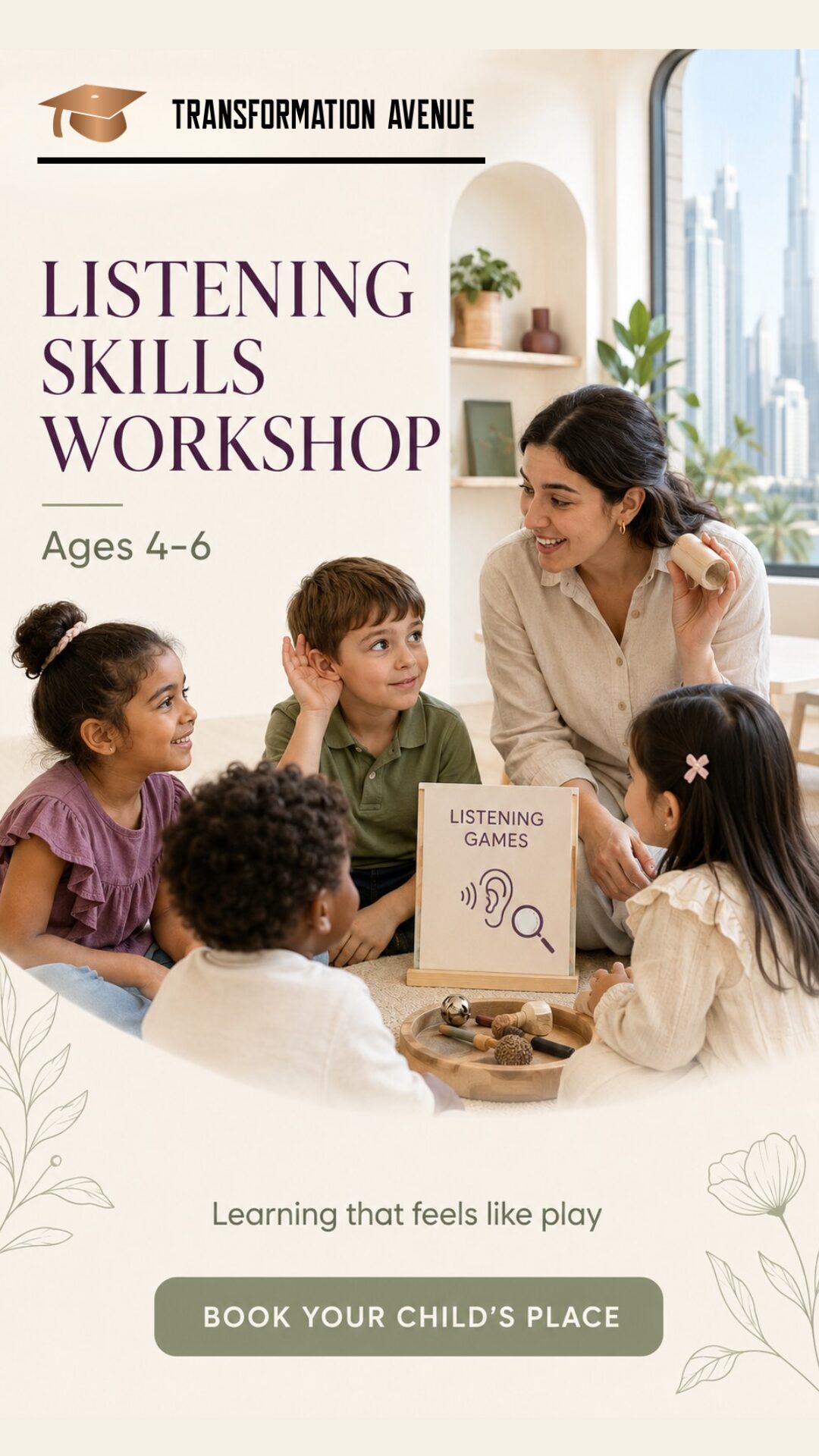 Listening Skills — ages 4–6